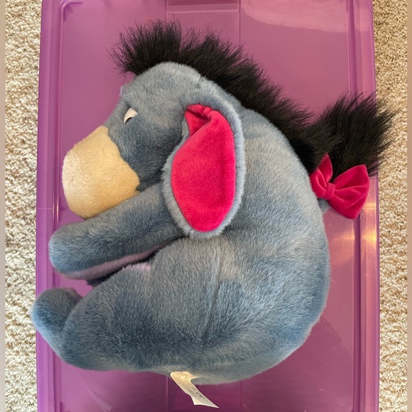 Eeyore Plush (from Winnie the Pooh) - Picture 2 of 4